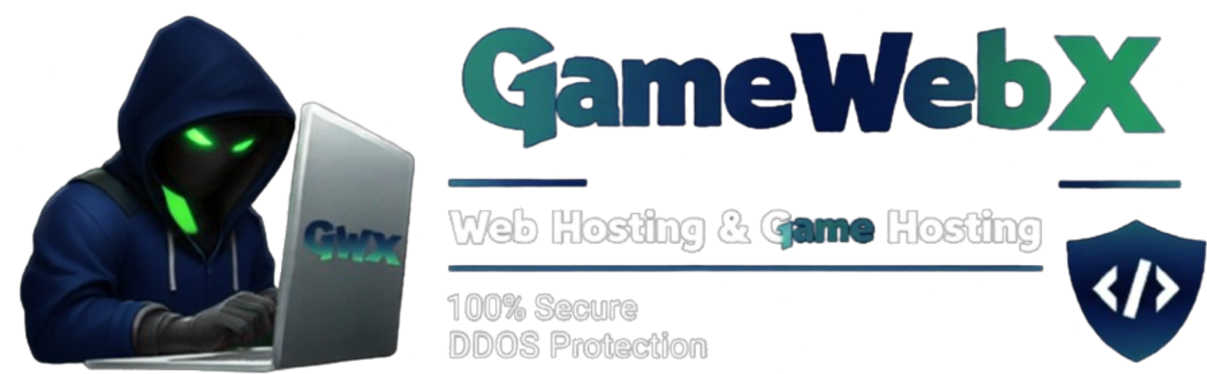 GameWebX Web & Game Hosting Main Logo